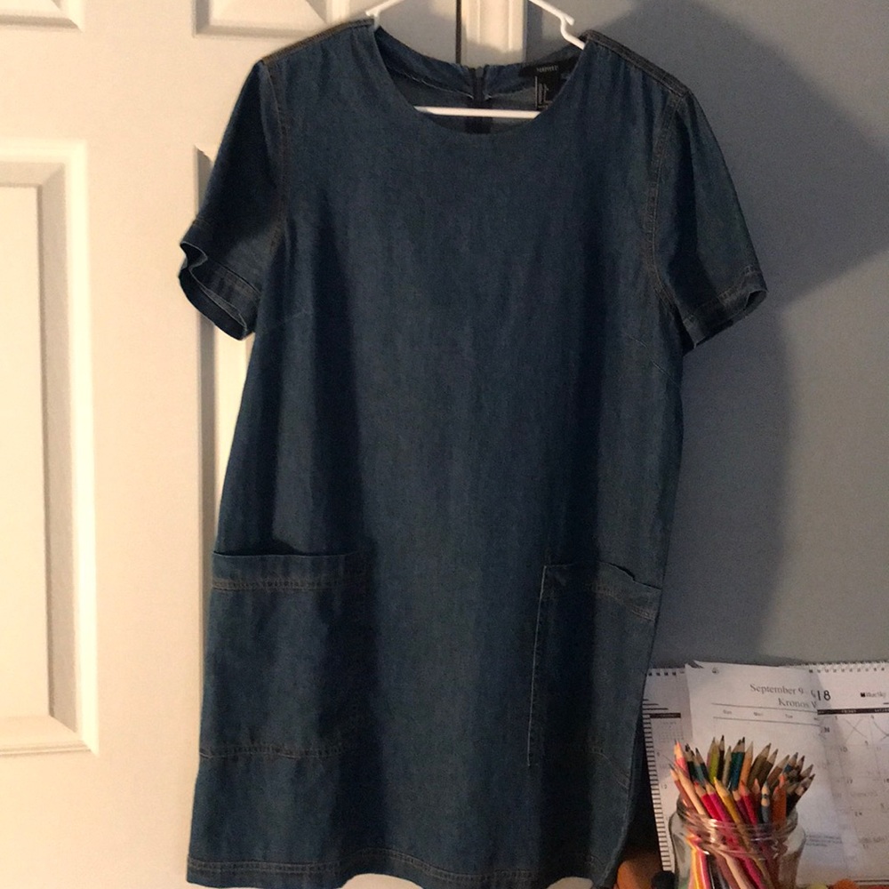 Denim forever 21 dress